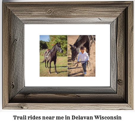 trail rides near me in Delavan, Wisconsin